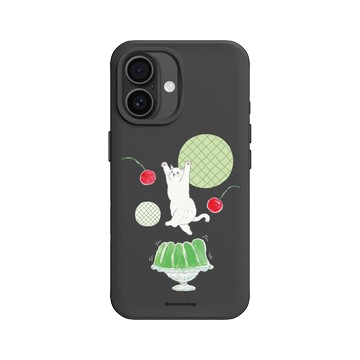 iPhone 16 SolidX 黑 - TOCOROCOMUGI - 哈密呱果凍貓