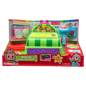 CoComelon 可可瓜 音樂收銀機，內含兩首精選歌曲，按下數字按鍵聽JJ說數字  JZ43369  1組