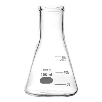 其它工具 玻璃燒杯 實驗器材 兩入 三角燒杯150ML 高硼矽材質 B-GCD150*2