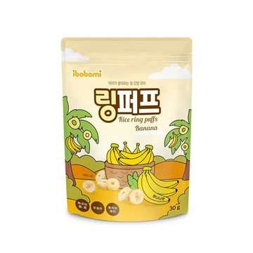 ibobomi米泡芙30g-香蕉味