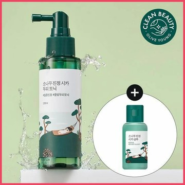 ROUND LAB Pine Calming Cica Scalp Tonic 100ml Set (+Shampoo 50ml)