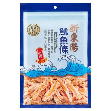 新東陽 魷魚條 炭烤  80g  1包  80g