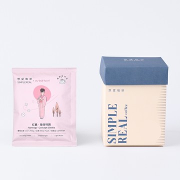 限量｜紅鶴. 藝伎特調掛耳包（淺焙）｜櫻桃花香、白桃、哈密瓜 櫻梅桃李 獨家聯名 12入