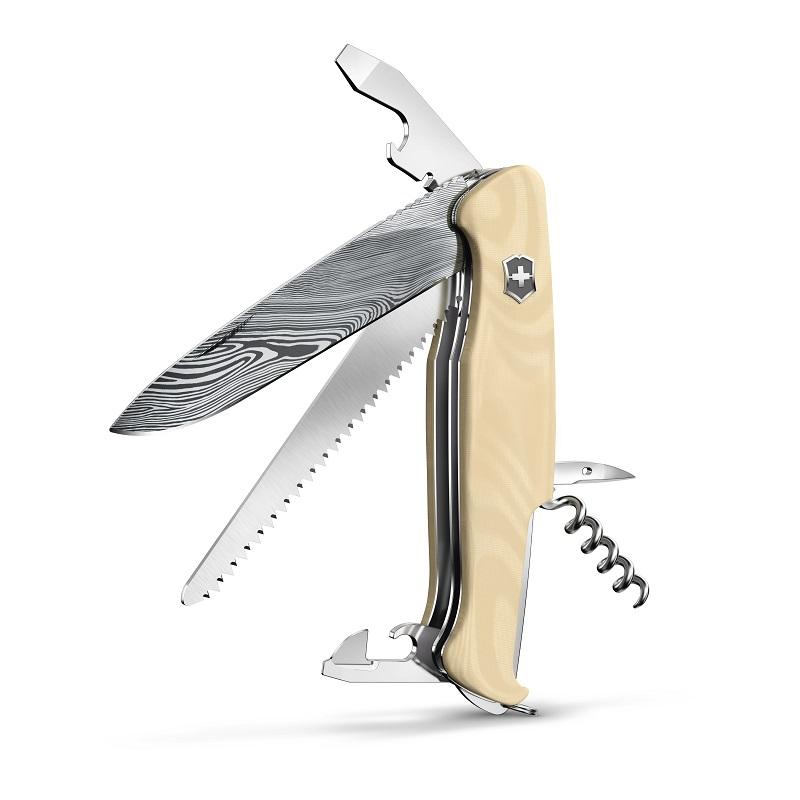 公式 数量限定 ビクトリノックス VICTORINOX レンジャー55 ダマスカス リミテッドエディション2023 ナイフ アウトドア キャンプ ダマスカス鋼 ステンレス