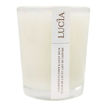 Pure Living LUCIA No.6 蠟燭  山羊奶亞麻籽  60g  1件