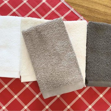 今治認證日本內銷版飯店級BULKY PRO長毛厚實款 方巾2件組 白色