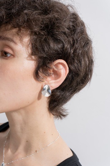dashbrand DJ05-ST Melt Stud Earring (極簡飾品) 純銀耳環