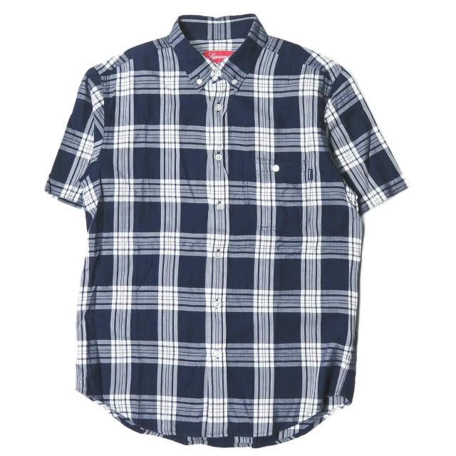 シュプリーム Supreme Plaid S/S Shirt ショートスリーブチェックBD 