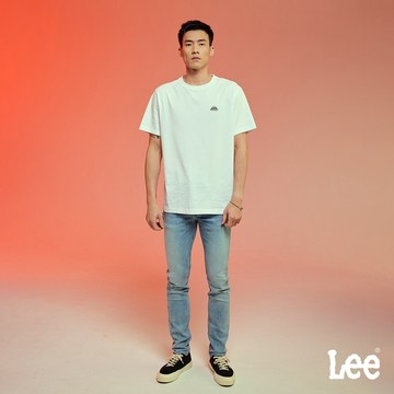 Lee 706 彈性低腰修身窄管牛仔褲 男 淺藍洗水 101+系列 LB41701098Z