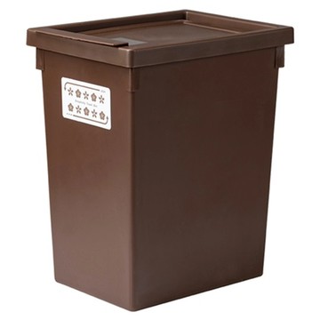UDA 有達 簡約垃圾桶  咖啡色  27L