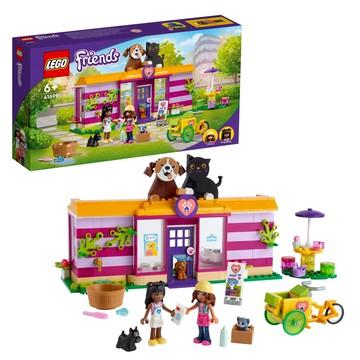 LEGO 樂高 好朋友系列 積木 流浪寵物咖啡廳 Pet Adoption Café 41699  1盒