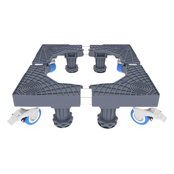 德利生活 洗衣機底座  灰色  1組