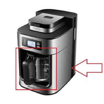 (免運)PE3200家用全自動咖啡機玻璃壺配件研磨一體機多功能智美式漏