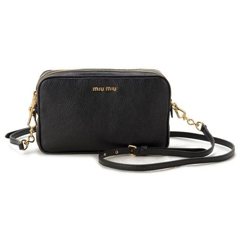 ミュウミュウ MIUMIU ショルダーバッグ RT0539 2AJB 002 シープスキン