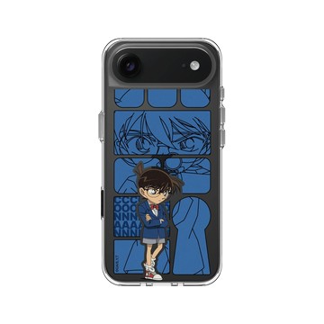 iPhone Air Clear Case（相機按鈕） 透明 - Detective Conan - 藍色鑰匙孔