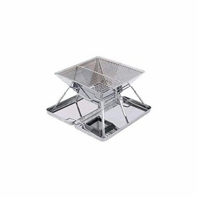 F Box バーベキューコンロ 焚き火台 収納ケース付き 折りたたみ ステンレス製 2 4人用 アウトドア キャンプ 通販 Lineポイント最大get Lineショッピング