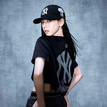 MLB 刺繡貼布 紐約洋基隊 棒球帽 帽子 KARINA同款