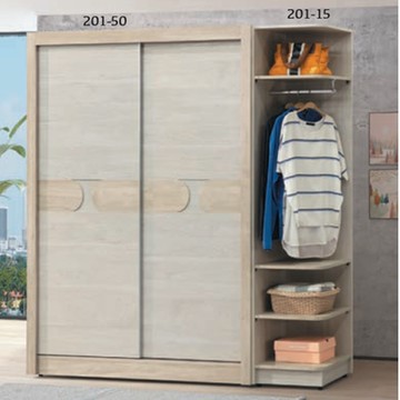 AS DESIGN雅司家具-阿奇拉6.5尺衣櫥-195*60*202CM