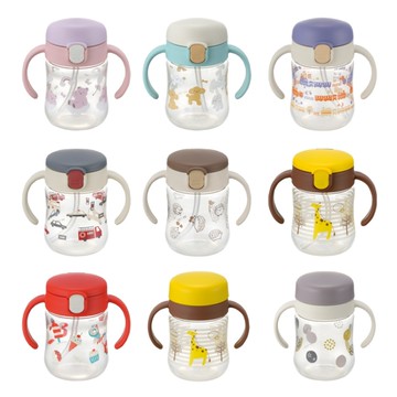 Richell 利其爾 TLI三階段成長型水杯系列-200ml(多款可選)|學習水杯