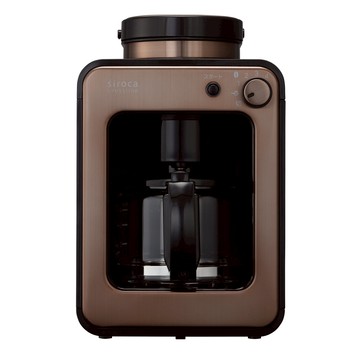 siroca 自動研磨咖啡機  SC-A1210CB  棕色
