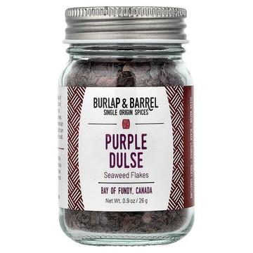 Burlap & Barrel, 紫掌狀紅皮藻，海藻片，0.9 盎司（26 克）