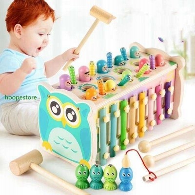 ハンマートイ 4歳 知育玩具 積み木 木のおもちゃ 大工さん 3歳 おもちゃ マルチな知育玩具 2歳 釣り 車 男の子 女の子 1歳 誕生日プレゼント 通販 Lineポイント最大get Lineショッピング