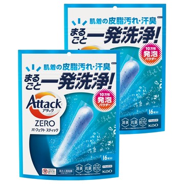 Attack ZERO 極效洗衣霸  16顆  2袋