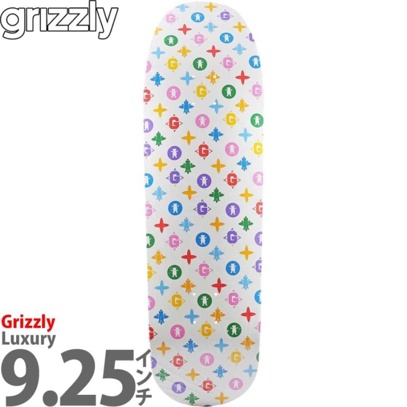 グリズリー 9.25インチ スケボー デッキ Grizzly Luxury Deck スケート