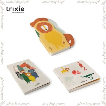 【LMW親子選品】🌿比利時Trixie-寶寶書 - 動物數數書🌿寶寶認知書 寶寶感統布書 嬰兒布書  觸摸書 寶寶操作書