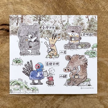 好朋友相聚貼紙