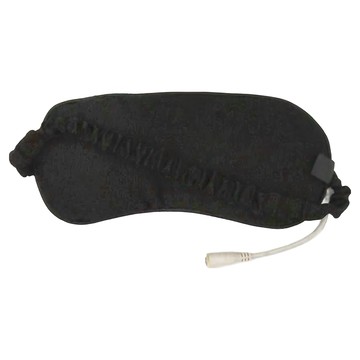 黑色 滌綸纖維桑絲材質  NS_USB薰衣草眼罩