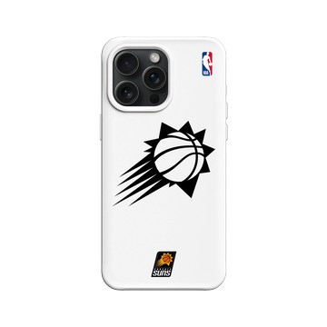 iPhone 15 Pro Max SolidX 白 - NBA - B&W-鳳凰城太陽 Phoenix Suns B&W