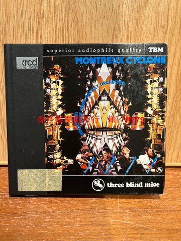三盲鼠 Montreux Cyclone XRCD JVC CD 現場演奏錄音 大師經典 Bingo Miki & The Inner Galaxy Orchestra 二手實物如圖