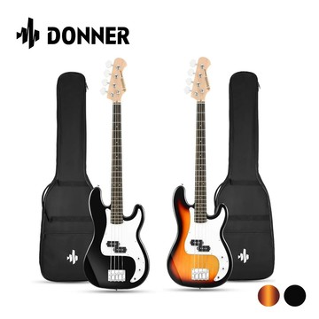 Donner DPB-510 電貝斯 黑/漸層色【敦煌樂器】