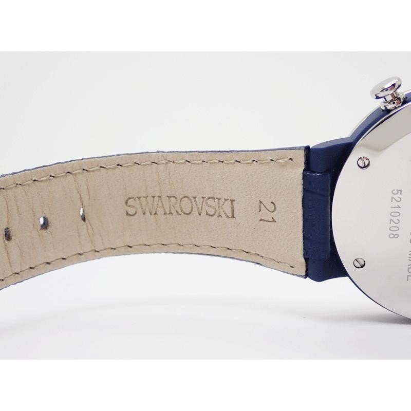 SWAROVSKI】スワロフスキー スフィア 5210208 青 クオーツ クロノグラフ レディース 腕時計 未使用品 | LINEショッピング