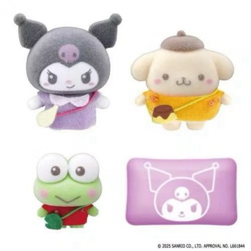 現貨 正版 Bandai Play Toys - Sanrio 三麗鷗好朋友 凱蒂貓怕洽狗漢頓 大耳狗美樂蒂庫洛米布丁狗