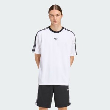adidas 愛迪達 短袖上衣 男 三葉草 亞規 JACQUARD JERSEY 白 KD5829 (S3323)