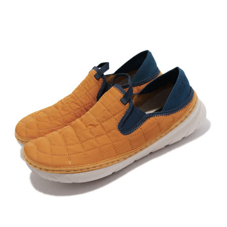 Merrell 休閒鞋 Hut Moc 黃 藍 男鞋 套入式 便鞋 後跟可踩 日系選物 ML001933
