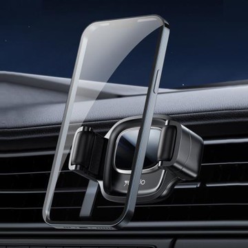 記憶出風口卡扣式車載手機支架