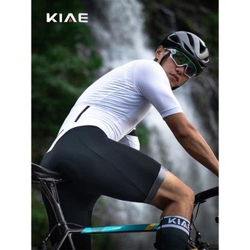 KIAE夏季短袖連體騎行服男女公路自行車山地單車競技騎行連體短褲