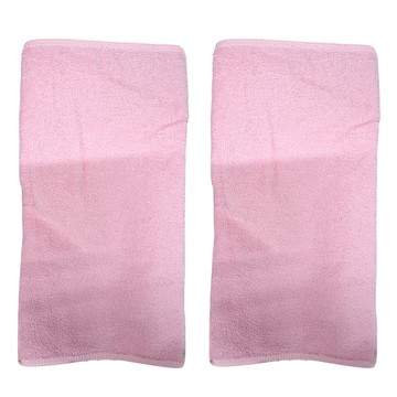 來福牌HS0536細緻柔軟素色毛巾36*76CM 純棉親膚 高吸水性 台灣製造  粉色  2入