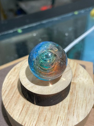 彩虹骨灰琉璃夜燈-客製 寵物
