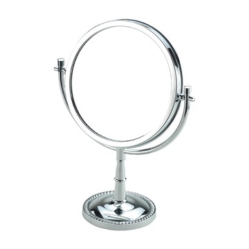 DAY&DAY 日日家居 衛浴系列 桌上型雙面明鏡 鏡面 Ø 190MM 青銅材質  1006LC