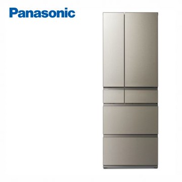 Panasonic 國際牌 日製 六門 545L 無邊框霧面鋼板電冰箱 星礦銀 NR-F552YT-S1