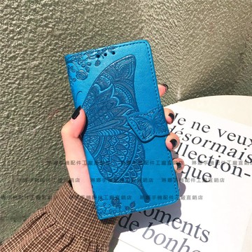翻蓋皮套 蝴蝶壓花手機殼 三星 A52s A32 A42 S20FE Note 20 Ultra 保護套 手機套