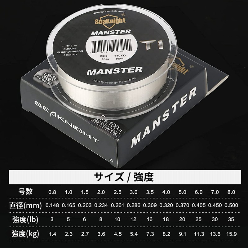 60％OFF】 お得な150mフロロライン7号フロロカーボン7号150m