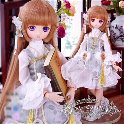 1/4,MDD チャイナドレス風 セット服 グレー ドルフィードリーム 