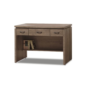 ASSARI-安寶灰橡4尺書桌(寬120x深58x高81cm)