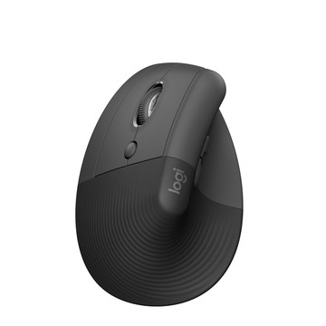Logitech LIFT 人體工學垂直滑鼠 石墨灰《左手版》