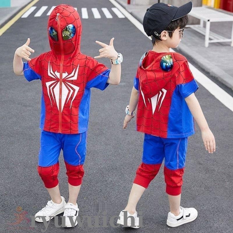 【2点セット】ハロウィン 衣装 子供 アベンジャーズ 風 アイアンマン スパイダーマン 風 子供 子ども用 コスプレ 仮装 コスチューム ハロウィーン  変装 通販 LINEポイント最大0.5%GET | LINEショッピング